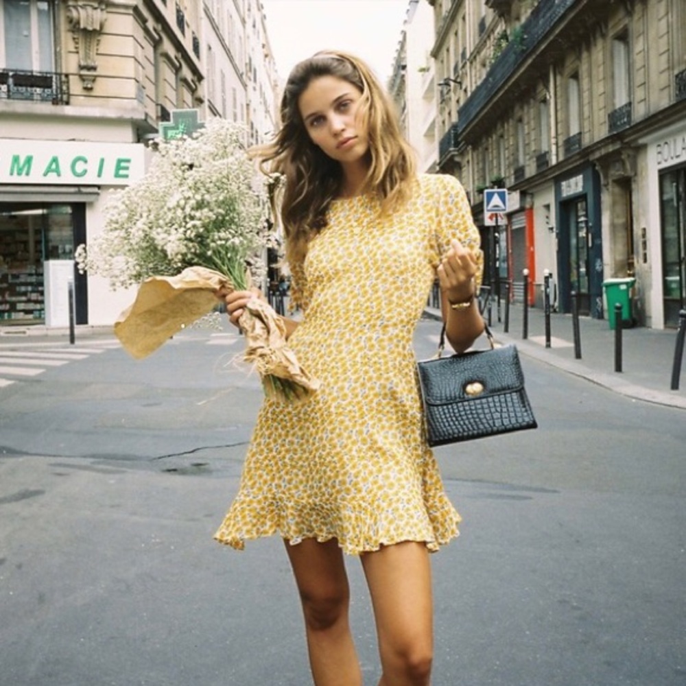 Faithfull The Brand Daphne Dress in Marguerite Floral